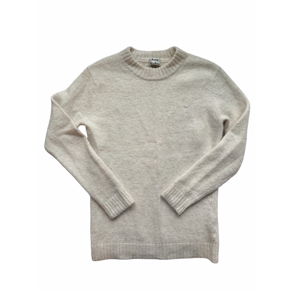 Acne Studios Mohair Sweater Women’s Small Cream